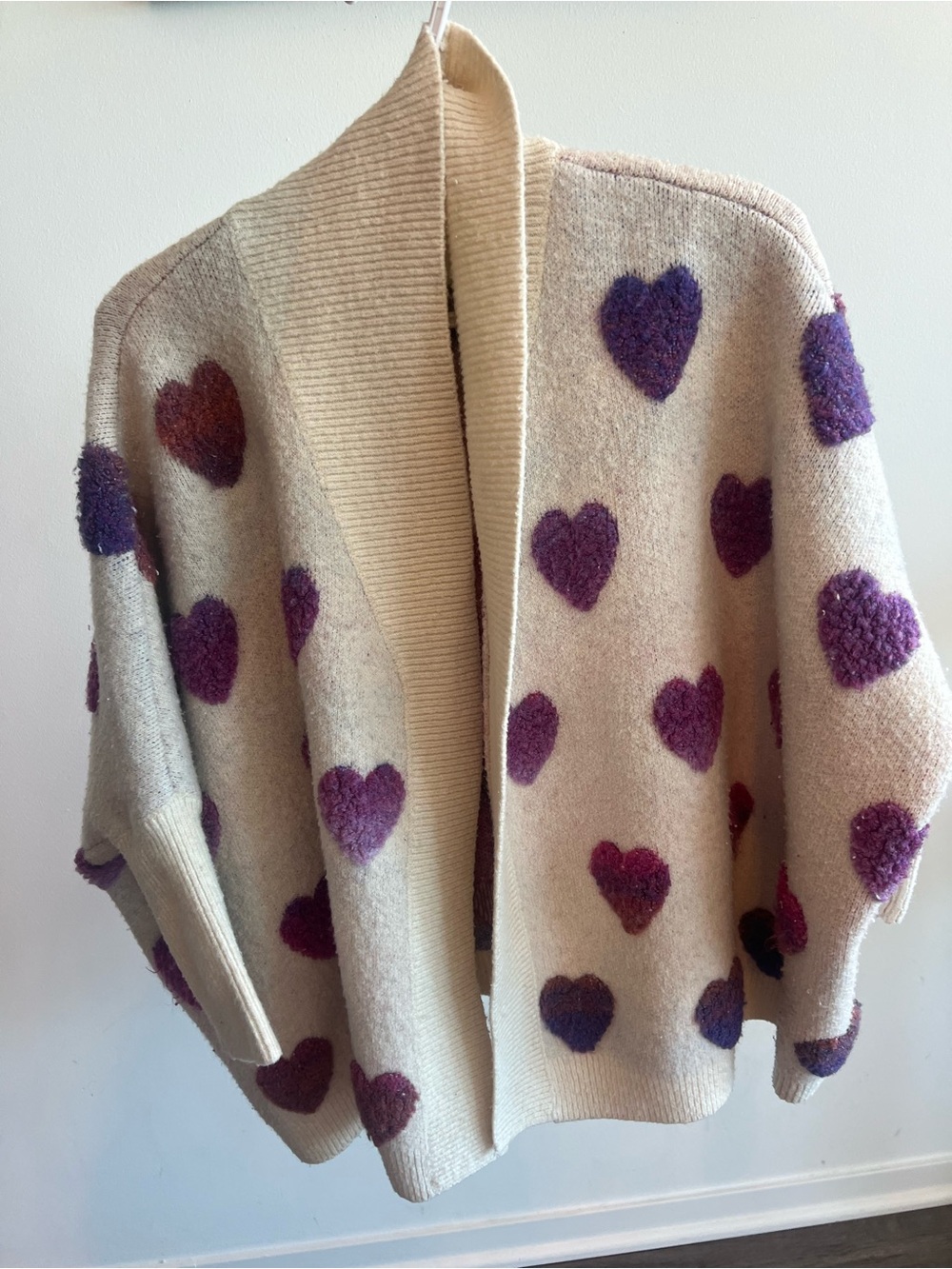 Anthropologie Sweetlove Cape Cardigan
